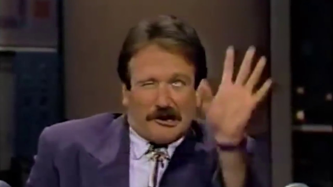  Robin Williams Letterman - Dead Poet Society 1989