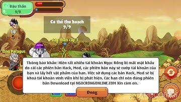 Cho nick ngọc rồng sơ sinh có đệ tử sver4(cubo)