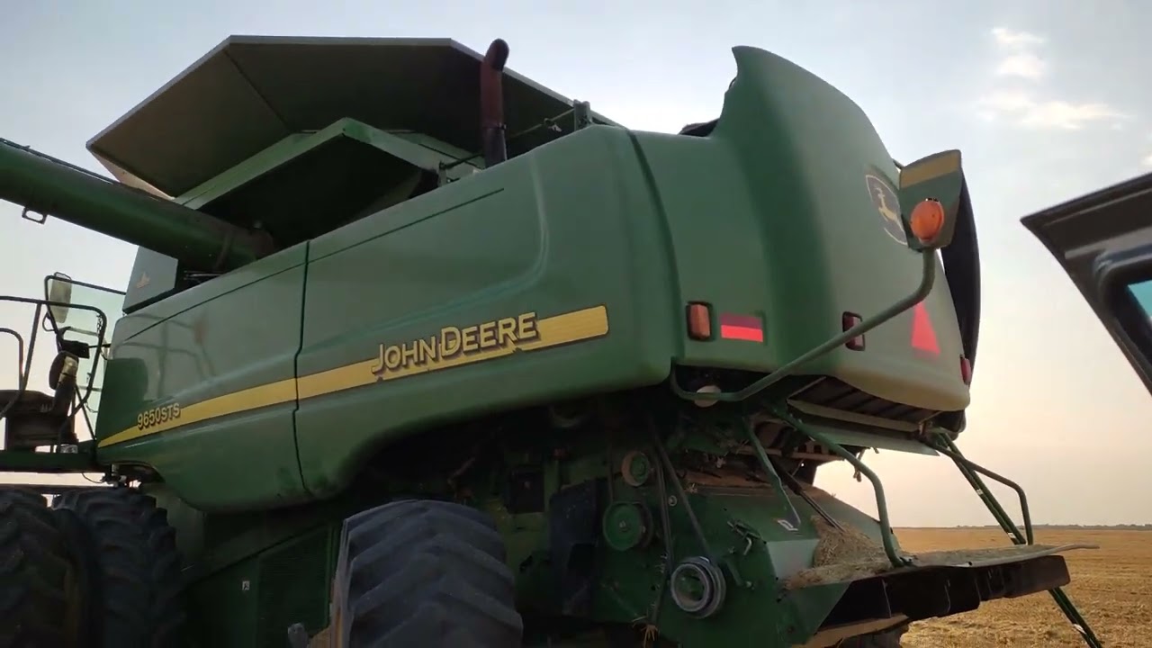 9650sts John Deere. звук работы двигателя. Каховка