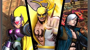 Ultimate Marvel Vs Capcom 3: Arcade ( Iron Fist, Dante, Zero) Hard difficulty