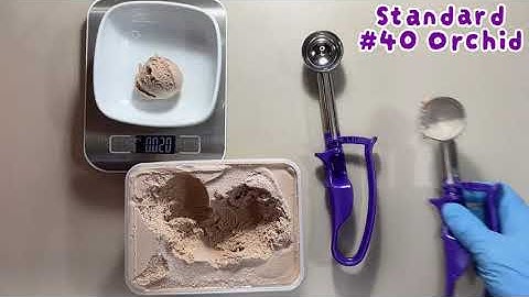 VODOMAX #40 ORCHID (0.71 oz.) Commercial Portioner, Palm-Squeeze, 3/4 oz. disher, 3/4 ounce scoop