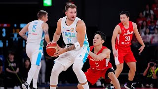 NBA 슈퍼스타 루카 돈치치의 도쿄 침공 ㄷㄷ | 농구 평가전 일본 VS 슬로베니아
