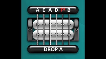 Perfect Guitar Tuner (Drop A = A E A D F# B)