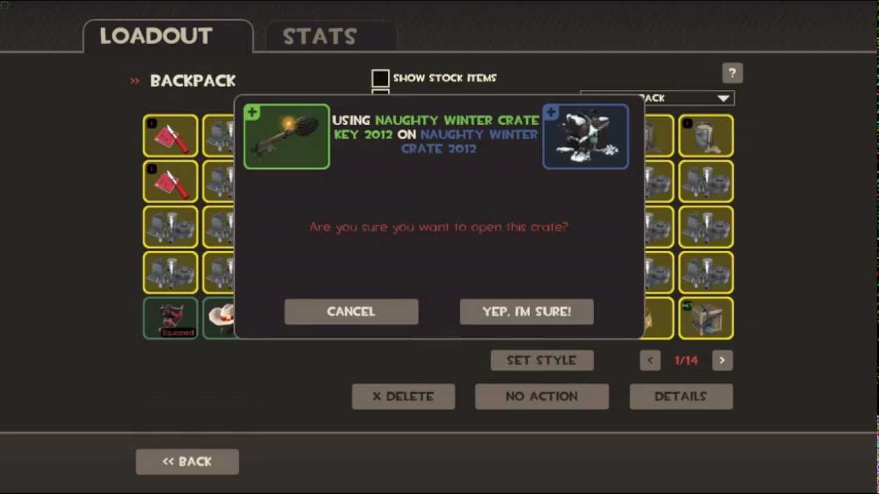 TF2 1 key 1 box. Festive Crate Unbox Success (unusual) YouTube