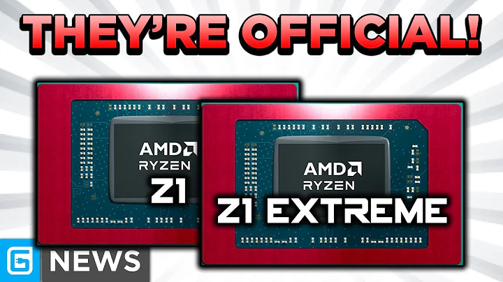 AMD의 새로운 APUs 출시! Ryzen Z1 Extreme과 Ryzen Z1!