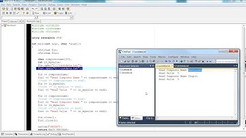 Introduction to Programming using C++ - Writing to a file