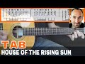 Guitar tab the house of the rising sun