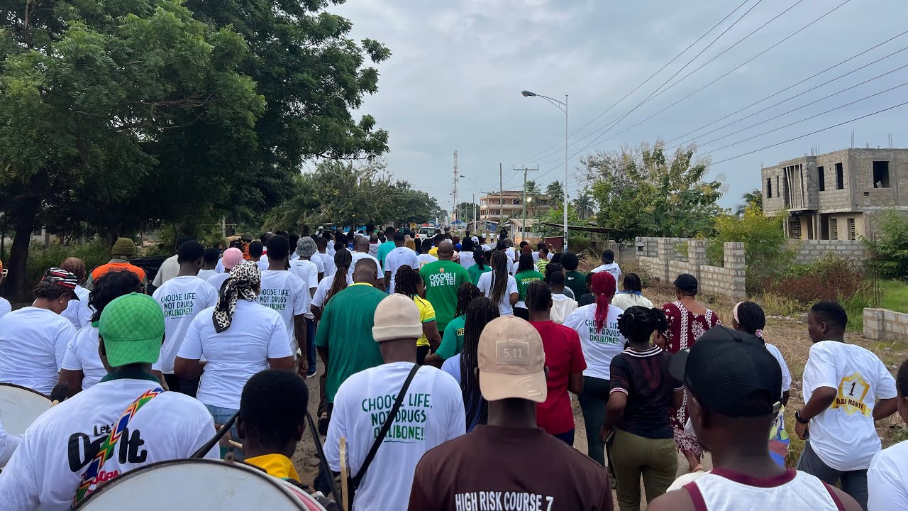 Highlights from Ada Asafotufiami Festival Health Walk 2025 👟👑 | Royals, Culture & Wellness in Ghana