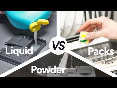 Video: Powder for dishwashers 