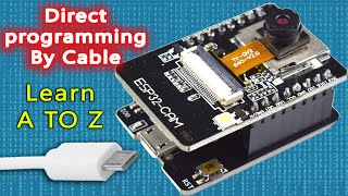 Getting Started Programming ESP32-CAM With ESP32-CAM-MB Micro USB Programmer Serial Converter Loader