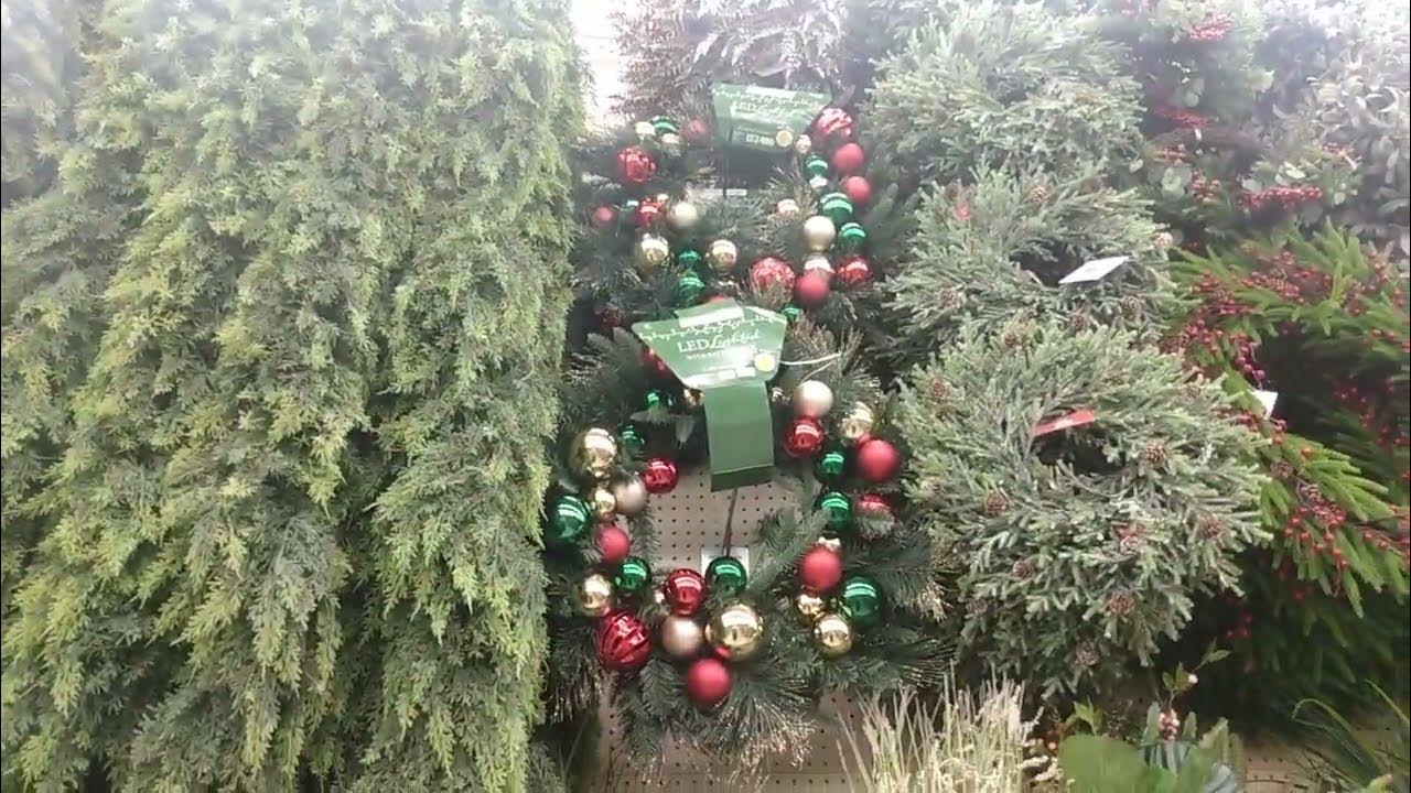 NEW FINDS AT HOBBY LOBBY CHRISTMAS GARLANDS AND WREATHS YouTube