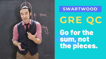 GRE Quantitative Comparison Problem