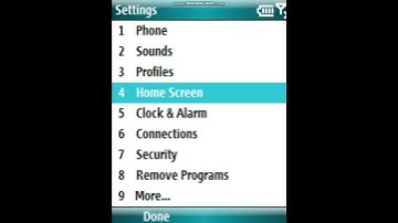 How to CHANGE BACKGROUND IMAGE in Windows Mobile 6.1.4 Standard