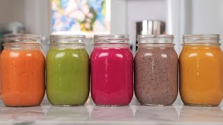 5 NEW Healthy Smoothie Recipes