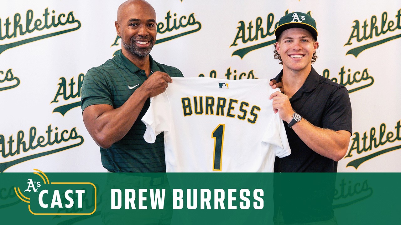 Meet Drew Burress! A’s No. 8 Overall Pick Joins A's Cast Live