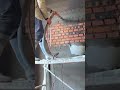 Spraying Cement on a Wall in Seconds!