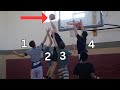 Insane putback dunk on four people