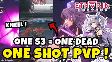 Buffed Hoyan PvP Showcase — One Burst = Bruiser Gone! | Etheria Restart