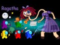 New ! 어몽어스 VS Ragatha (The Amazing Digital Circus) | Funny Among Us Animation