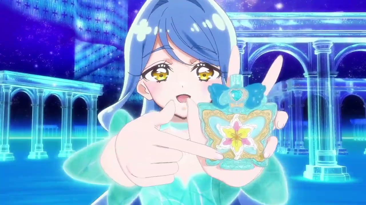 キュアエクレール 変身 (Cure Eclair Transformation) | Meitantei