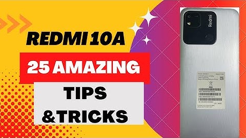 Redmi 10A Top 25✅ Tips & Trick And  Hidden Features In Hindi