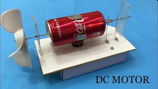 EVDE DC MOTOR NASIL YAPILIR - BASİT MOTOR YAPIMI - How to make a simple dc motor