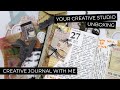 Your Creative Studio Unboxing | Creative Journal with me | June 2021