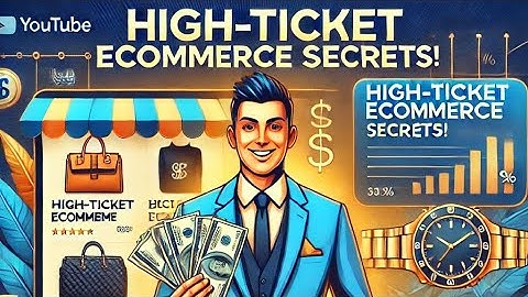 The Secret to Creating a HIGH TICKET Ecommerce Empire in Record Time?