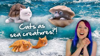 Cat Sea Creatures?! Cute, Funny & Strange GACHAPON from Japan