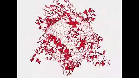 Broken and repaired. Draw by openFrameworks