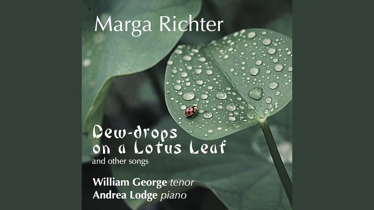 Dew-Drops On a Lotus Leaf: Autumn - Full On the New-Fallen Mountain Leaves