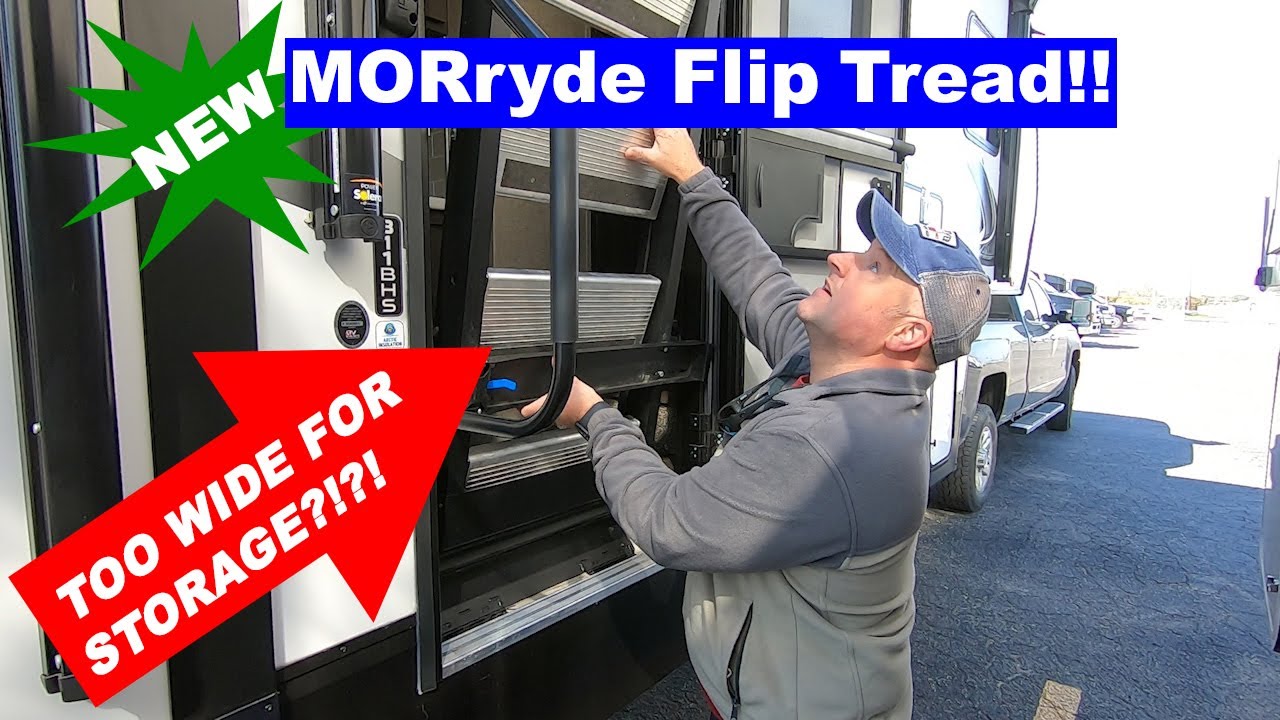 NEW MORryde FLIP TREAD STEPS 2021 II TOO WIDE FOR STORAGE!! - YouTube