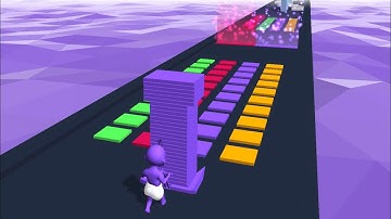 STACK COLORS 🌈 ⭐️- All Levels Gameplay Walkthrough Android, iOS v.8