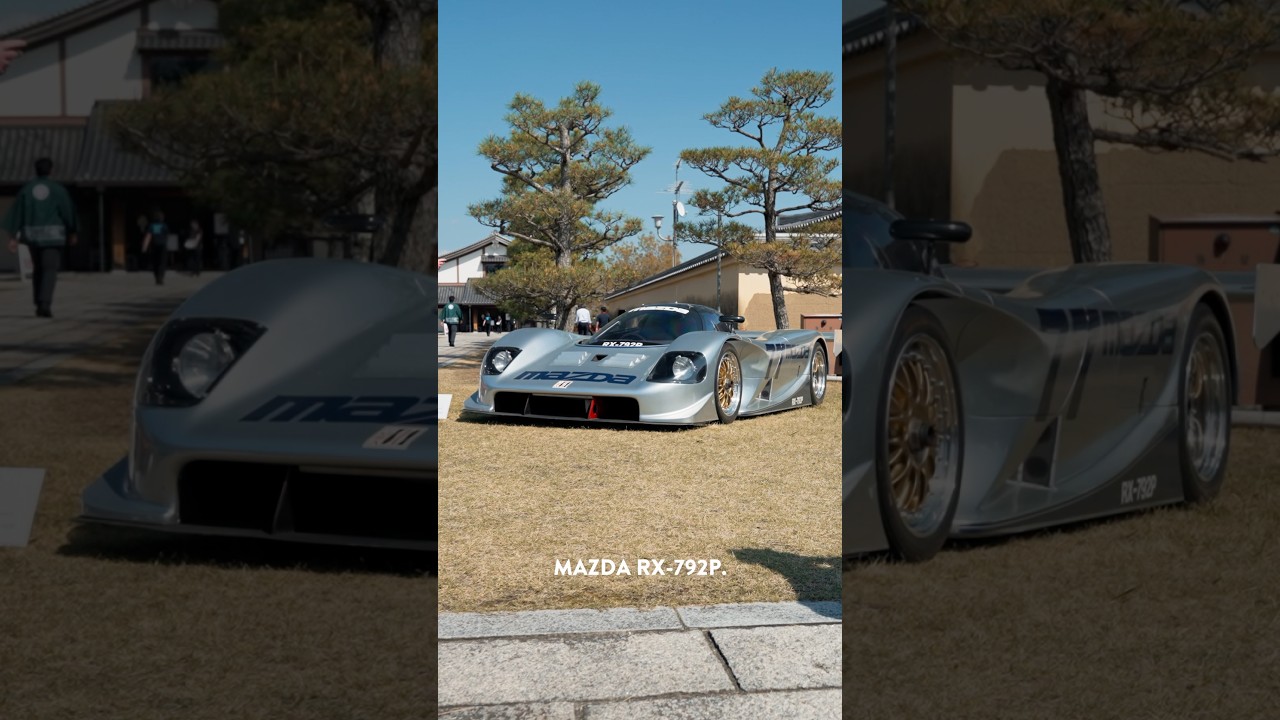 This is the Mazda 787B's sleek, silver-shaded sibling - YouTube