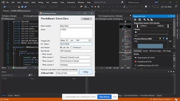 Presentasi Project Akhir Mata Kuliah Pemrograman Visual (Daring)