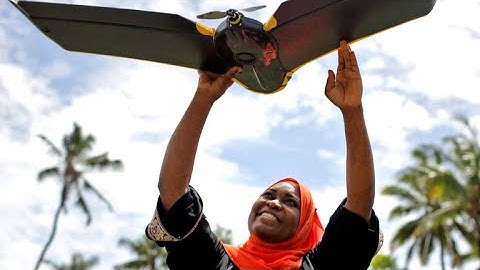 Drones used to map climate change in Zanzibar