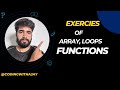 Exercies of array, loop, function 🖥️ 🚀