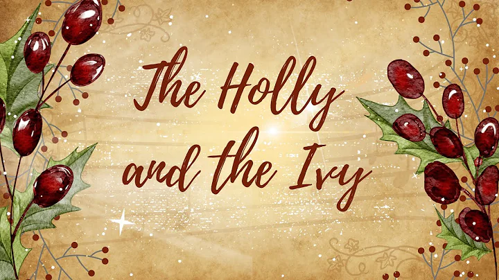 The Holly and the Ivy (Official Lyric Video) - Jennifer Skaw