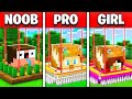 NOOB vs PRO vs GIRL FRIEND IMPOSSIBLE MINECRAFT HOUSE BATTLE! (Build Challenge)