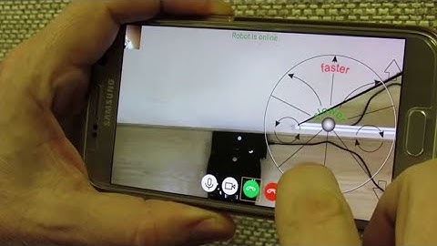 How to control the BotEyes Telepresence Robot from Android smartphone