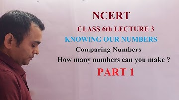 Class 6 Lecture 3 part 1  | NCERT | MATH | Knowing Our Numbers | By Sumit Kumar  @dharmshilamath