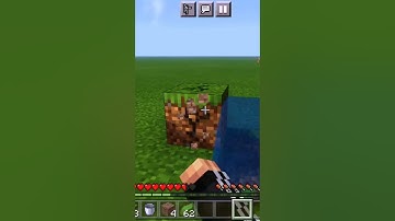 How to make infinite water source in Minecraft #shorts #youtubeshorts