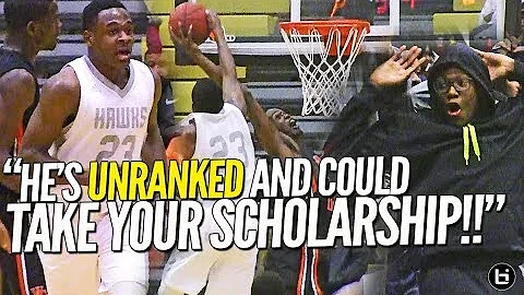 "HES UNRANKED AND COULD TAKE YOUR SCHOLARSHIP!!" C...