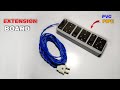 How To Make Extension Board From Pvc Pipe At Home || How To Make Electric Board At Home