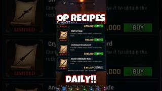 The New Maze Merchant Has Op Recipes In The Forge