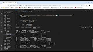 Python Library Management System