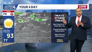 July 2 Forecast: Heat and humidity lead to storms in Western PA July 2 Forecast: Heat and humidity lead to storms in Western PA