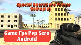 Game Fps Ini Offline Tapi Seru Mirip Game Legend||Special Operations Forces Gameplay screenshot 3