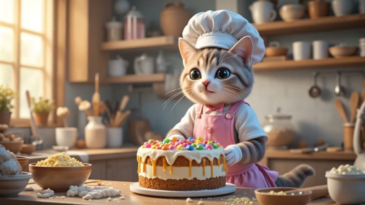 “Adorable Cats Cooking Like Humans 😹 | Funny Cat Chef Moments”