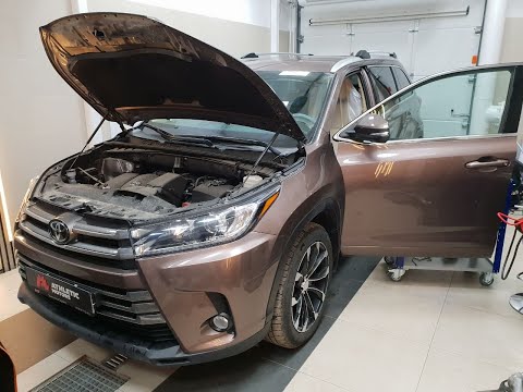 Чип тюнинг Toyota HIGHLANDER, увеличение мощности до 292 л.с. без снижения ресурса двигателя